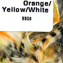 Hareline Dubbin, Inc. Fly Tying Micro Black Barred Groovy Bunny Strips