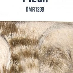 Hareline Dubbin, Inc. Brown Barred Magnum Rabbit Strips Fly Tying