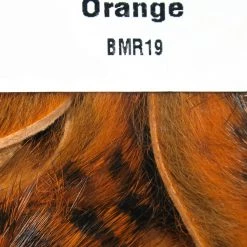 Hareline Dubbin, Inc. Black Barred Magnum Rabbit Strips Fly Tying