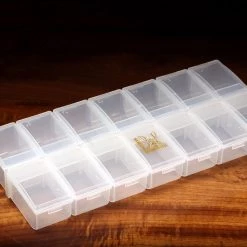 Nomad Anglers 14 Large Individual Compartment Box Hook & Bead Boxes