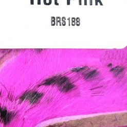 Hareline Dubbin, Inc. Fly Tying Black Barred Rabbit Strips