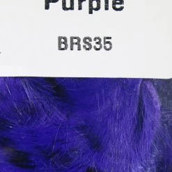 Hareline Dubbin, Inc. Fly Tying Black Barred Rabbit Strips