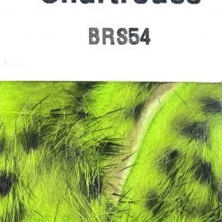 Hareline Dubbin, Inc. Fly Tying Black Barred Rabbit Strips