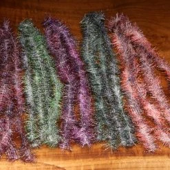 Hareline Dubbin, Inc. Black Barred UV Life Flex Wrap