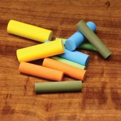 Hareline Dubbin, Inc. Fly Tying Foam Cylinders Multiple Colors