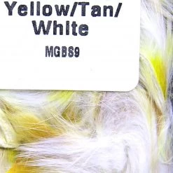 Hareline Dubbin, Inc. Micro Groovy Bunny Strips Fly Tying