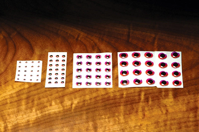 Hareline Dubbin, Inc. Mirage Dome Lure Eyes 1 Hareline Dubbin, Inc. Mirage Dome Lure Eyes