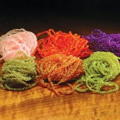 Nomad Anglers Fly Tying Diamond Braid Holographic