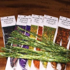 Hedron, Inc. Holographic Magnum Flashabou Fly Tying