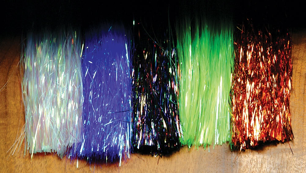 Nomad Anglers Dyed Pearl Flashabou Fly Tying 1 Nomad Anglers Dyed Pearl Flashabou Fly Tying