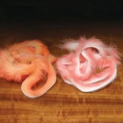 Hareline Dubbin, Inc. Two Tone Rabbit Flesh Strips