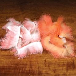 Hareline Dubbin, Inc. Two Tone Rabbit Crosscut Flesh Strips