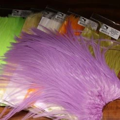 Hareline Dubbin, Inc. Pastel Flat Wing Saddles Fly Tying