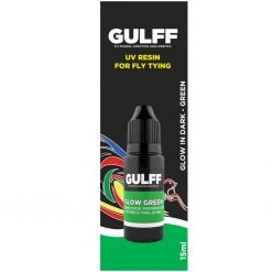 Nomad Anglers Fly Tying Gulff UV Resin Glow In The Dark Green