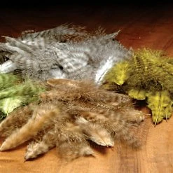 Hareline Dubbin, Inc. Natural Grizzly Mini Marabou