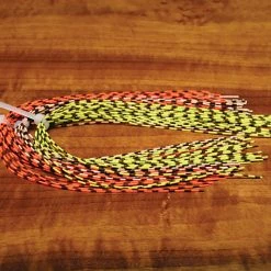 Hareline Dubbin, Inc. Fly Tying Grizzly Barred Rubber Legs Medium