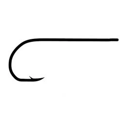 Fly Tying Gamakatsu S10S Straight Eye Dry Fly Hook Ns Black