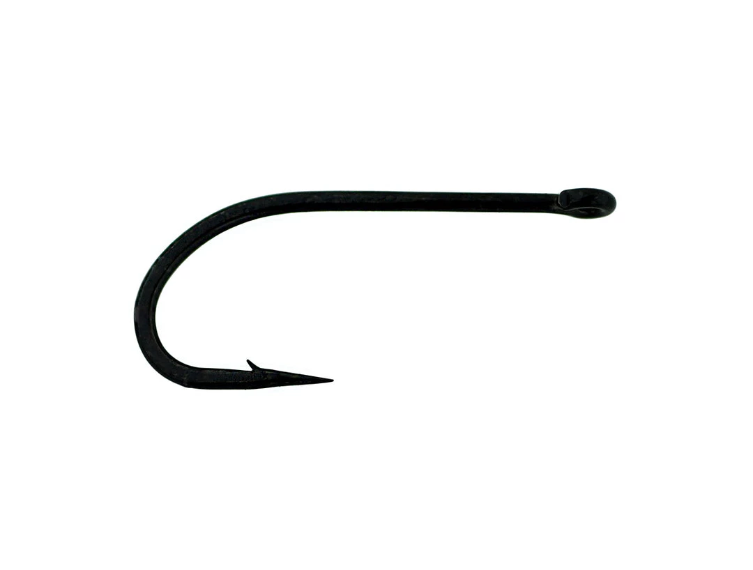 Gamakatsu Sl45 Bone Fish Hook Black Fly Tying 1 Gamakatsu Sl45 Bone Fish Hook Black Fly Tying