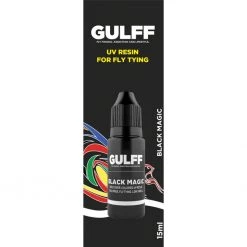 Nomad Anglers Gulff UV Resin Black Magic Fly Tying