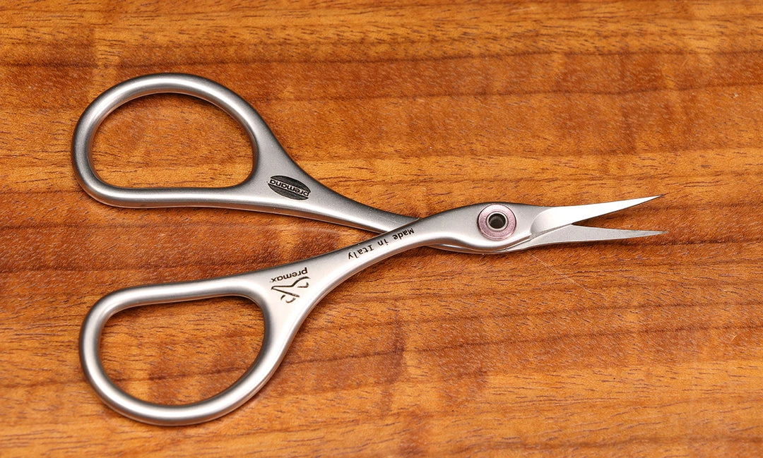 Hareline Dubbin, Inc. Italian Ringlock Curved Scissor 1 Hareline Dubbin, Inc. Italian Ringlock Curved Scissor