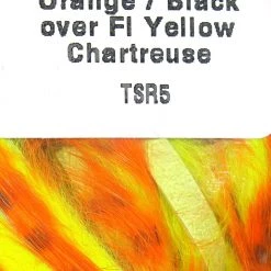 Hareline Dubbin, Inc. Tiger Barred Rabbit Strips Fly Tying