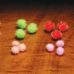 Hareline Dubbin, Inc. Fly Tying Large Krystal Glo Balls
