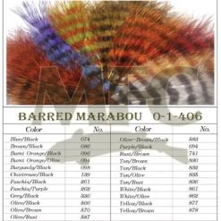 Montana Fly Company Barred Marabou