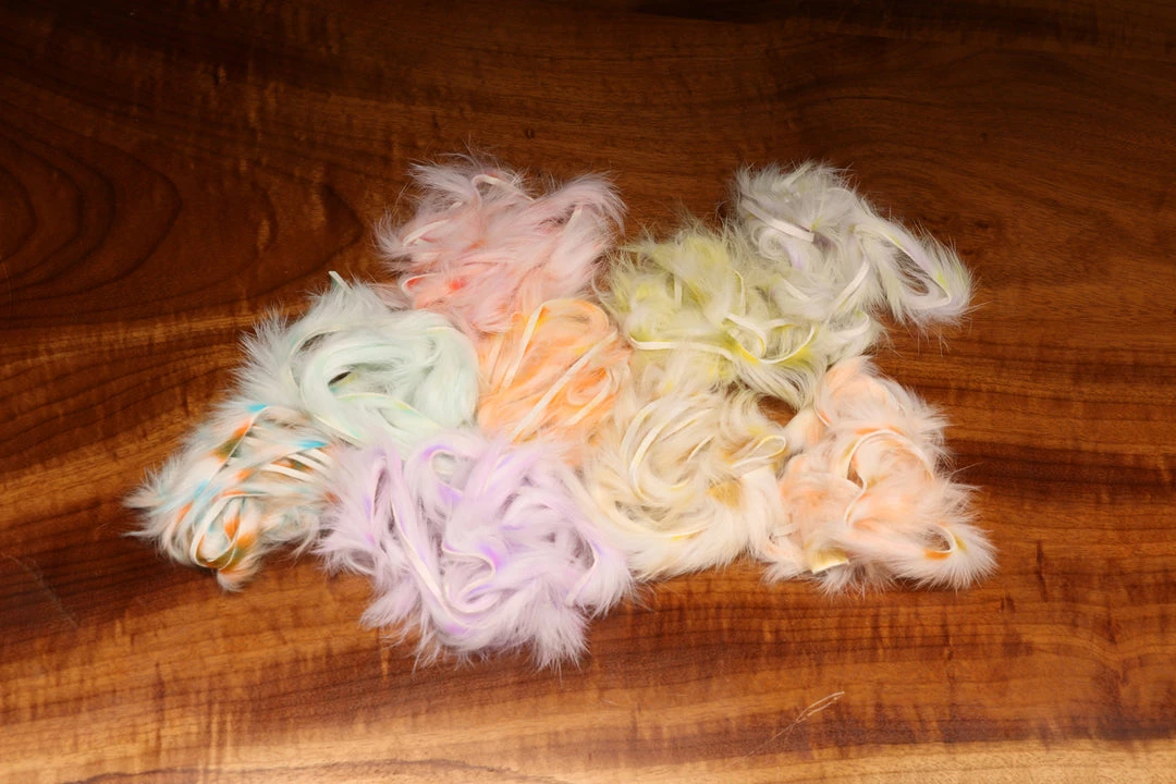 Hareline Dubbin, Inc. Micro Groovy Bunny Strips Fly Tying 1 Hareline Dubbin, Inc. Micro Groovy Bunny Strips Fly Tying
