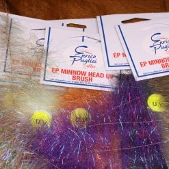 Hareline Dubbin, Inc. Ep UV Minnow Head Brush Fly Tying