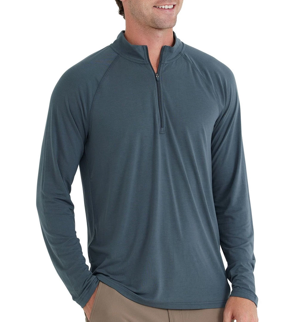 Free Fly Apparel Bamboo Flex Quarter Zip 1 Free Fly Apparel Bamboo Flex Quarter Zip