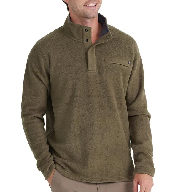 Free Fly Apparel Bamboo Polar Fleece Snap Pullover 2 Free Fly Apparel Bamboo Polar Fleece Snap Pullover