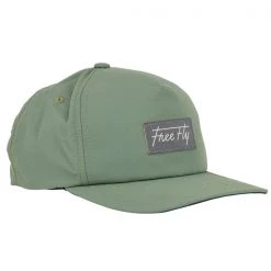 Free Fly Apparel Pusher Script Snapback Oakmoss