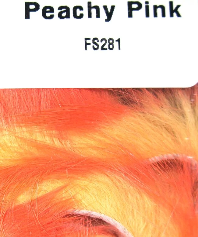 Hareline Dubbin, Inc. Two Tone Rabbit Flesh Strips 4 Hareline Dubbin, Inc. Two Tone Rabbit Flesh Strips