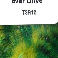 Hareline Dubbin, Inc. Tiger Barred Rabbit Strips Fly Tying