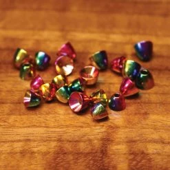 Hareline Dubbin, Inc. Rainbow Brass Cones