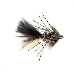 Nomad Anglers Fly Fishing Rubber Legged Bugger Black