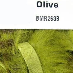 Hareline Dubbin, Inc. Brown Barred Magnum Rabbit Strips Fly Tying