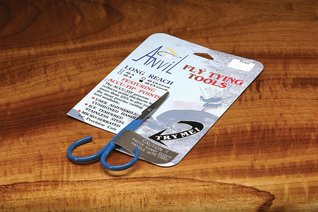 Hareline Dubbin, Inc. Fly Tying Anvil's Curved Fine Point Scissors 60Ca 1 Hareline Dubbin, Inc. Fly Tying Anvil's Curved Fine Point Scissors 60Ca