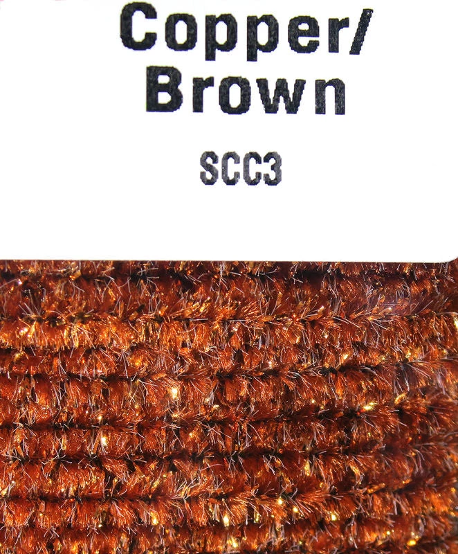 Hareline Dubbin, Inc. Fly Tying Speckled Crystal Chenille 18 Hareline Dubbin, Inc. Fly Tying Speckled Crystal Chenille