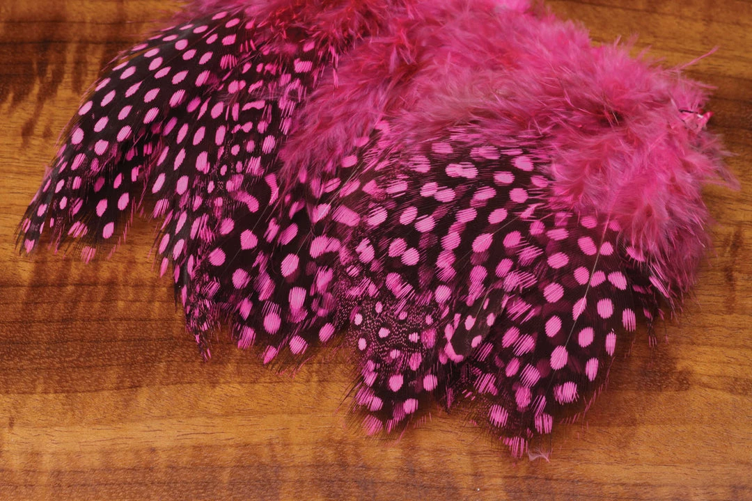 Hareline Dubbin, Inc. Strung Guinea Feathers 2 Hareline Dubbin, Inc. Strung Guinea Feathers