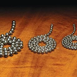 Hareline Dubbin, Inc. Stainless Steel Bead Chain Eyes Fly Tying