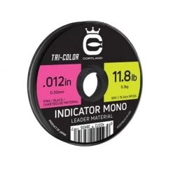 Cortland Fly Fishing Indicator Mono Leader Material Tri Color