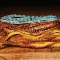 Hareline Dubbin, Inc. Tiger Barred Rabbit Strips Fly Tying