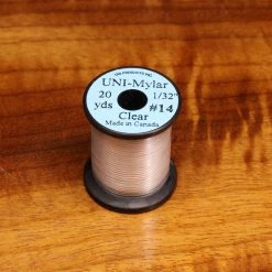 Hareline Dubbin Uni Clear Mylar Size 14