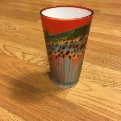 DeYoung Pilsner Glass Dripping Brown