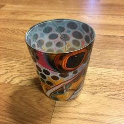 DeYoung Rock Glass Brown Trout Face