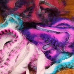 Hareline Dubbin, Inc. Fly Tying UV2 Dos Jail Rabbit Strips