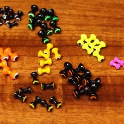 Hareline Dubbin, Inc. Fly Tying Double Pupil Lead Eyes