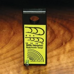 Hareline Dubbin, Inc. Griffin Hackle Gauge