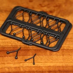 Hareline Dubbin, Inc. Fly Tying Stonfo Black V Type Shrimp Eyes
